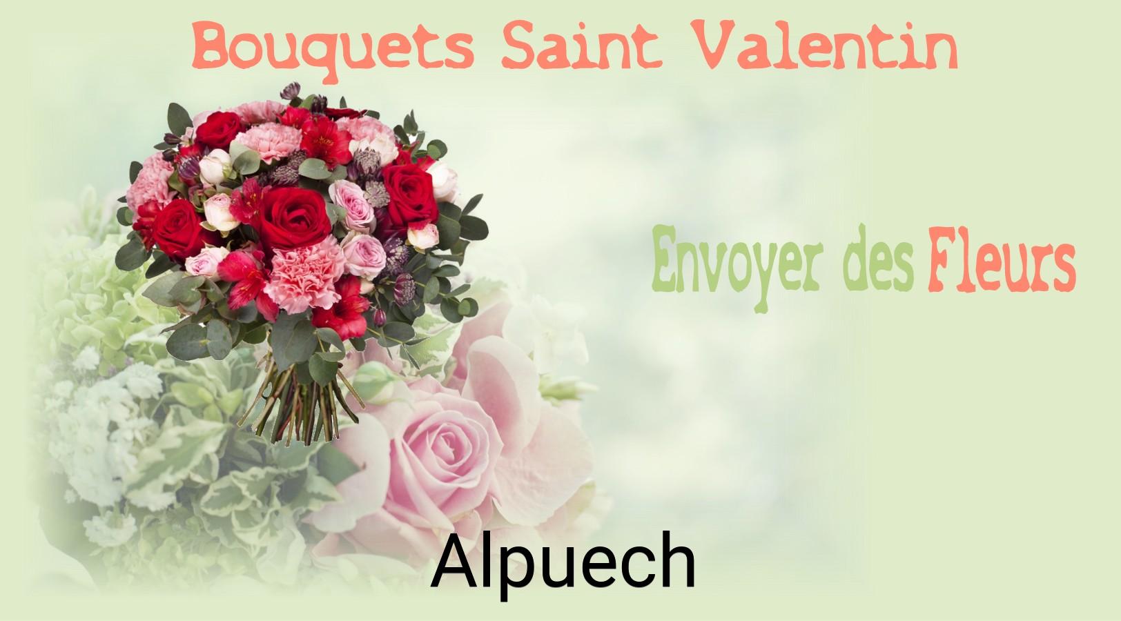 Roses de Saint-Valentin livrées à Alpuech